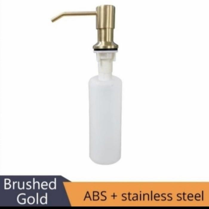 soap dispenser zink gold