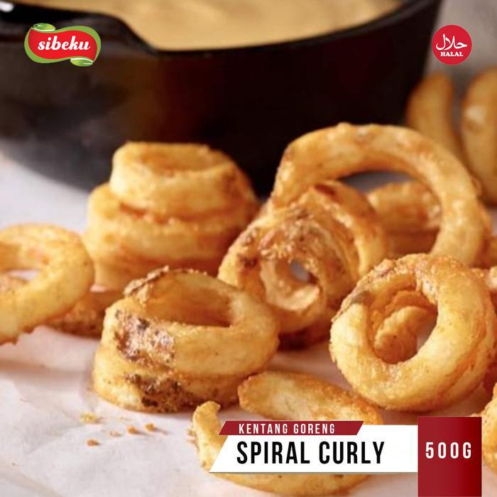 KENTANG GORENG SPIRAL TWISTER CURLY FRIES MCCAIN 500g
