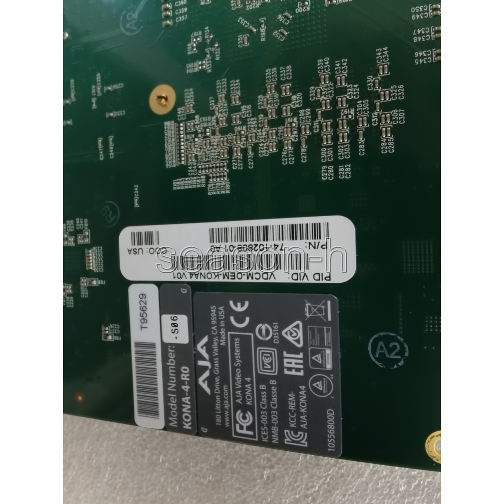 AJA KONA-4-R0 4-Channel SD/HD/FHD SDI PCI-E x8 Video I/O Card CMP-OEM-KONA4
