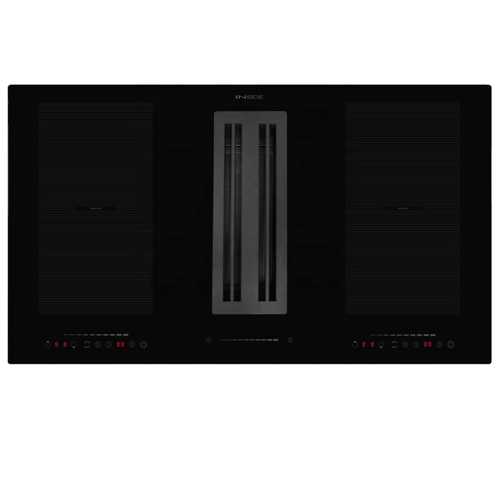 Downair Combined Built in Induction Hob and Kitchen Cooker Hood
