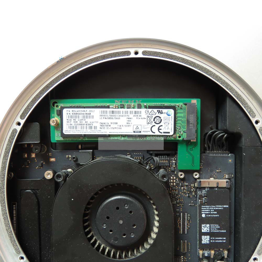 A1347 64GB 128GB 256GB 512GB 1TB NVMe M.2 NGFF PCIe SSD for Late 2014 Mac Mini MEGEN2 MEGEM2 MEGEQ2