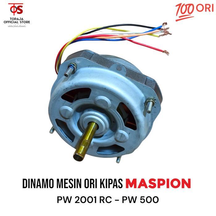 Motor Mesin Dinamo Kipas Angin Maspion Pw-2001 Rc - Pw 1802 Rc - Pw 500 - Pw 507 - Pw 509