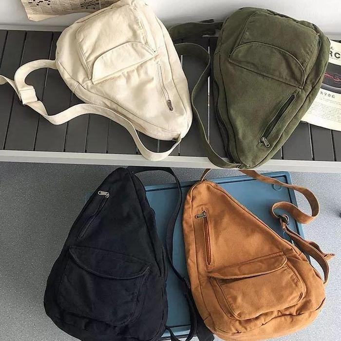 Eiger - [Beli Lokal] Satu Alat Hoo Tas Selempang Bahan Kanvas Tebal Premium