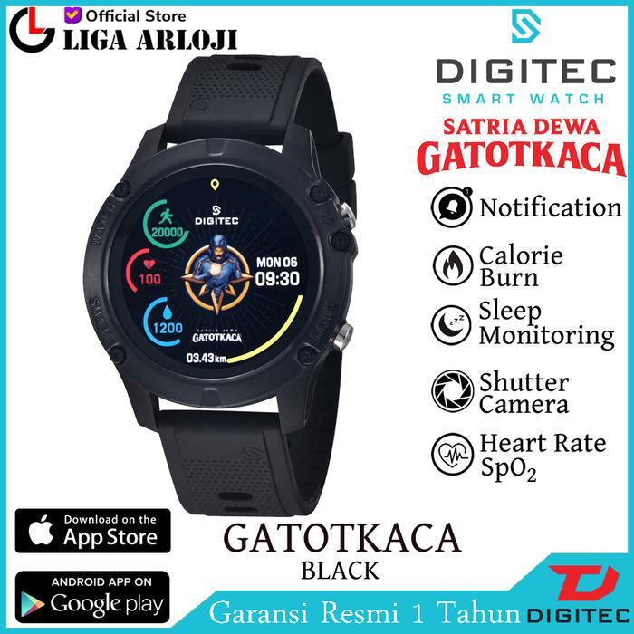New Best Quality 100% Original Digitec Smart Watch Gatotkaca Jam Tangan Pria Digital Smartwatch