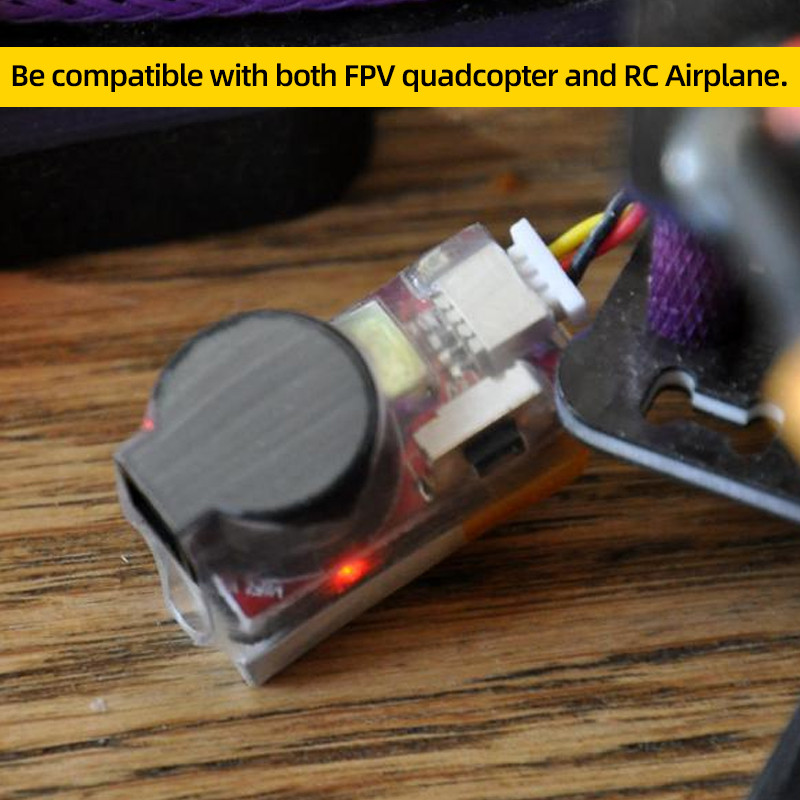 1PCS VIFLY Finder 2 V2 Buzzer Tracker Lost Model Beeper Alarm Built-in Battery For RC Airplane FPV