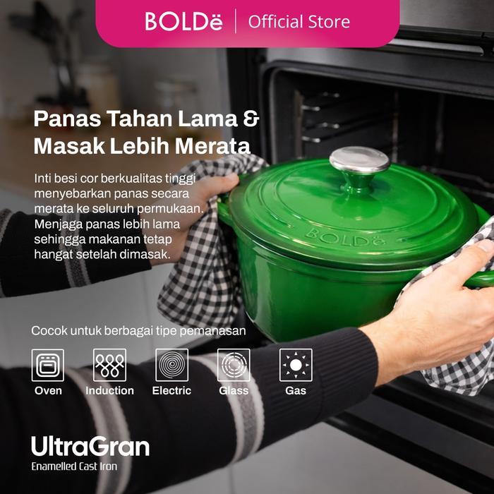 Bold Ultragran Enamelled Cast Iron Dutch Oven