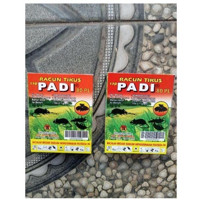"New" Racun Tikus Cap Padi Sangat Ampuh Mati Seketika