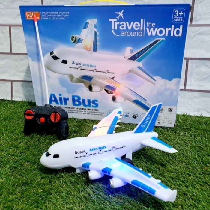 TERLARIS PESAWAT REMOTE CONTROL RC PESAWAT TERBANG AIR BUS RC helikopter