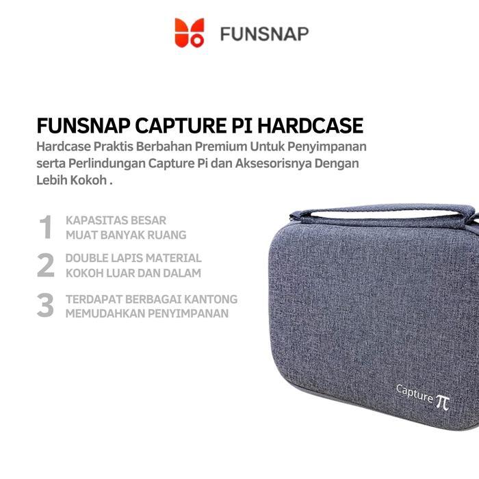 Funsnap Capture Pi Hard Case Bag Tas Penyimpan Gimbal Stabilizer