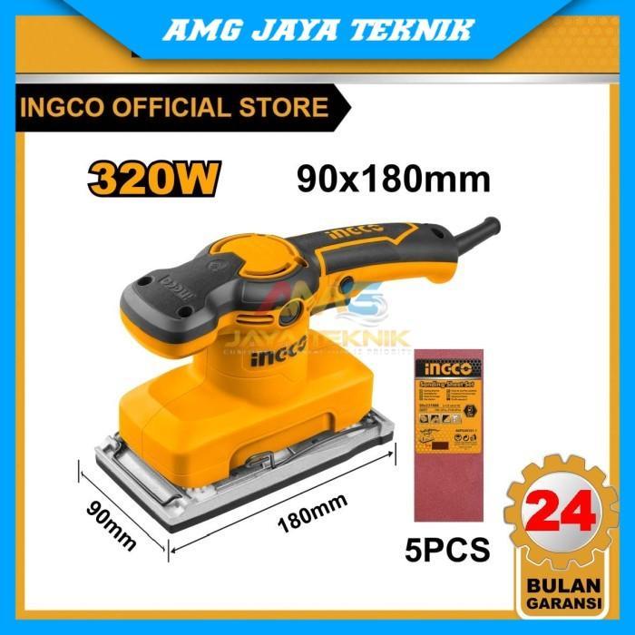 MESIN AMPLAS(Sander) PERSEGI PANJANG INGCO FS3208