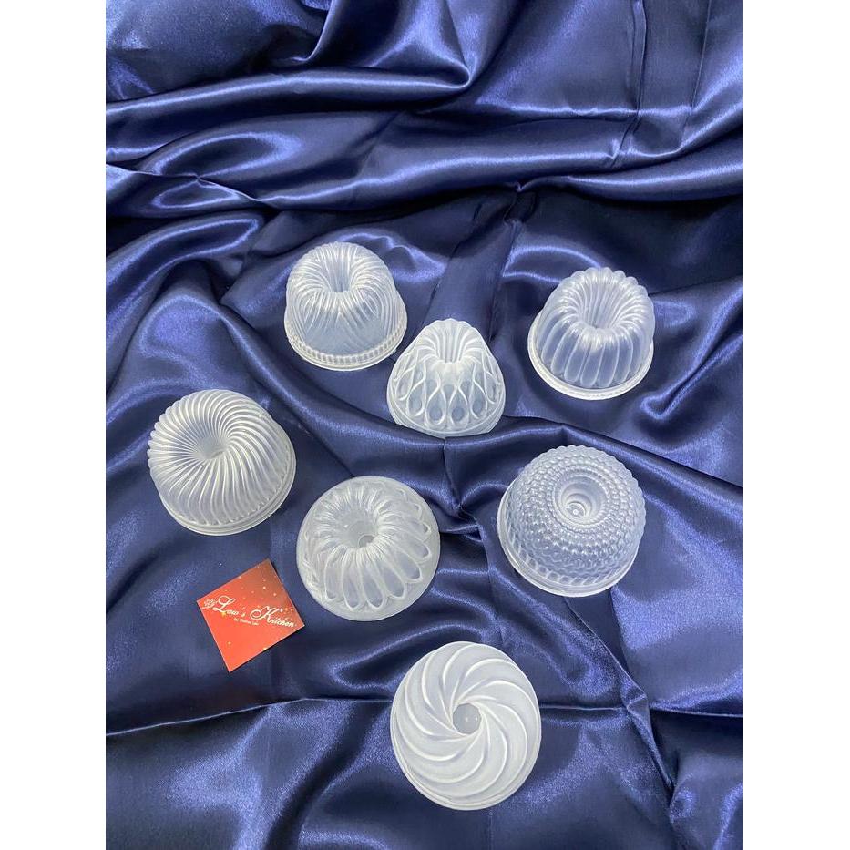 Cetakan Puding Mini Plastik tebal