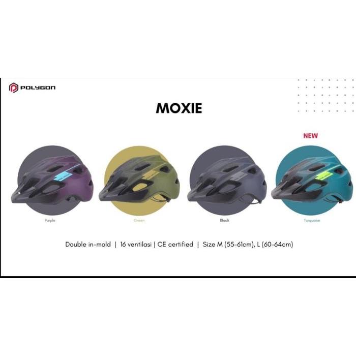 Helm Mtb Polygon Moxie