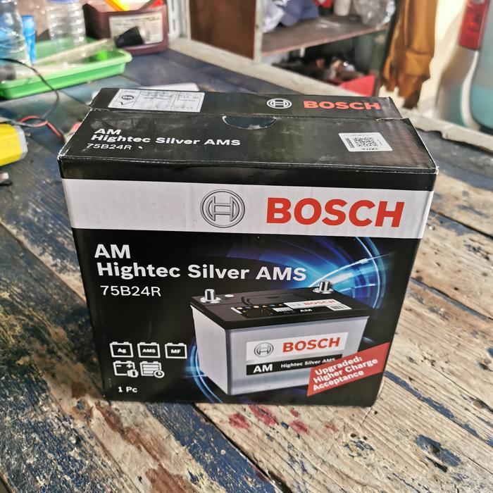 Premium AKI BATERAI KERING BOSCH AMS NS60/75B24R 55AH AVANZA XENIA GRS 1 THN