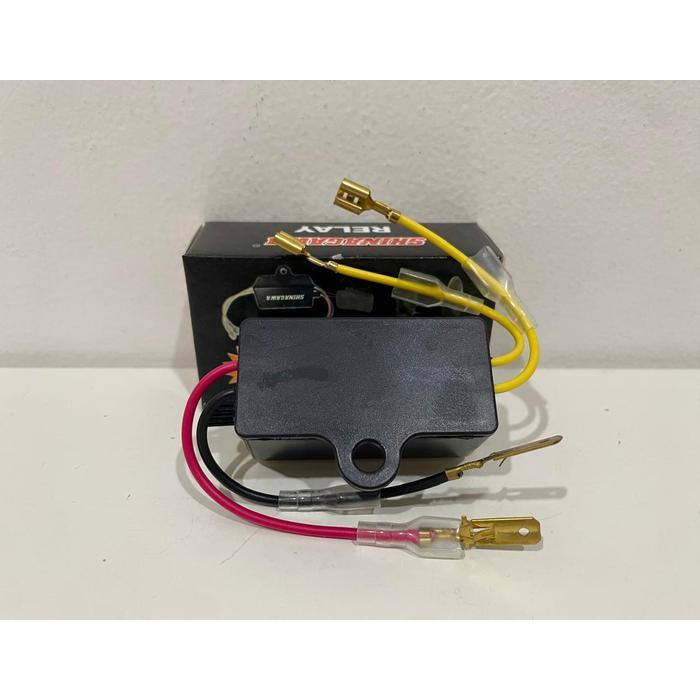 "New" Relay Klakson Interrupter Bunyi Putus Putus 12V 24V Relay Modul Interupter 12 Volt 24 Volt