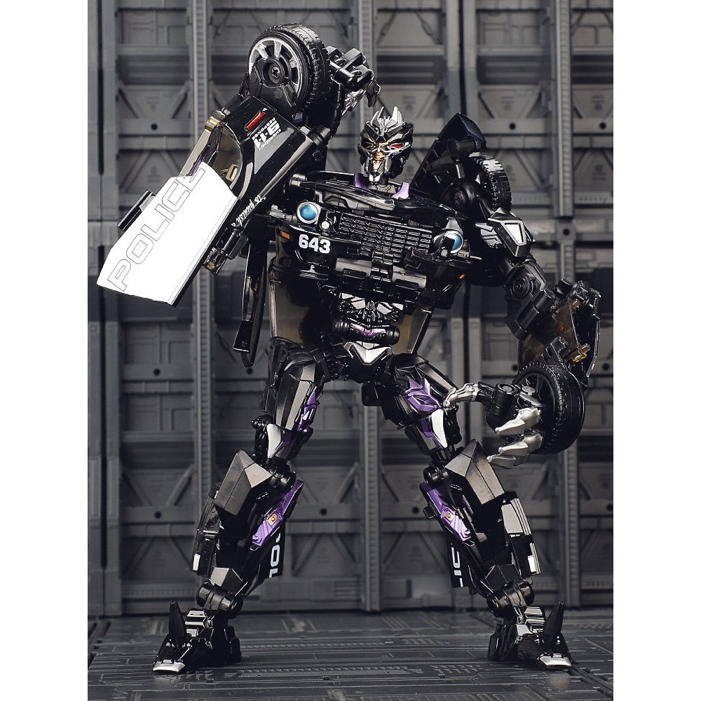 BMB Transformation LS02 LS-02 Barricade KO MPM05 MPM-05 Black Mamba Movie MP Alloy Part Action