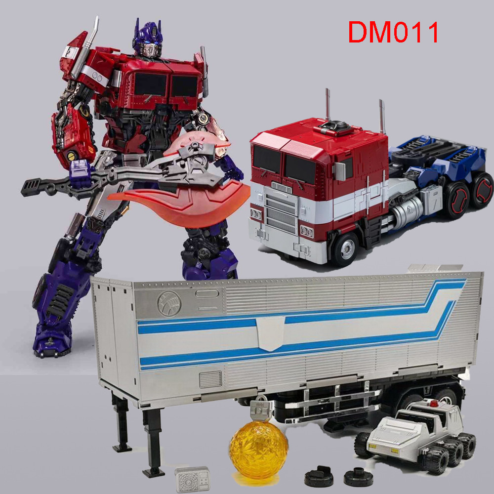 WEIJIANG M09 Transformation Toy Robot Optimus Commander DM01 With Trailers Tactical Container