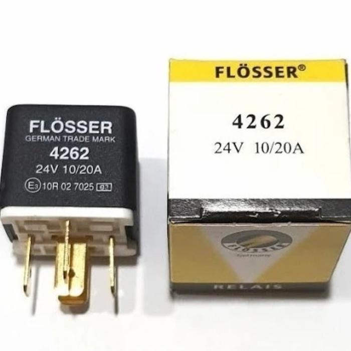 Relay Flosser 4262 24V Kaki 5 87A Relay Pemutus