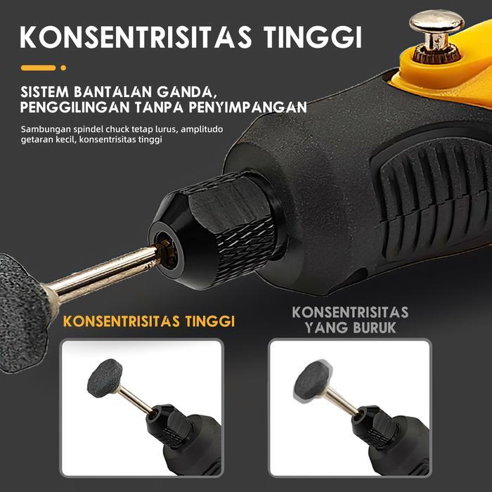 24 Shiping16000R/ Min Bor Mini Penggiling 3 Gigipenyesuaian Mesin Ukiran Poles Gergaji Listrikalat