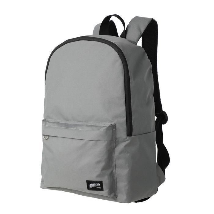Top [CRANCE SALE] MINISO Backpack Ransel Tas Laptop Tas Penyimpanan Perjalanan Disesuaik