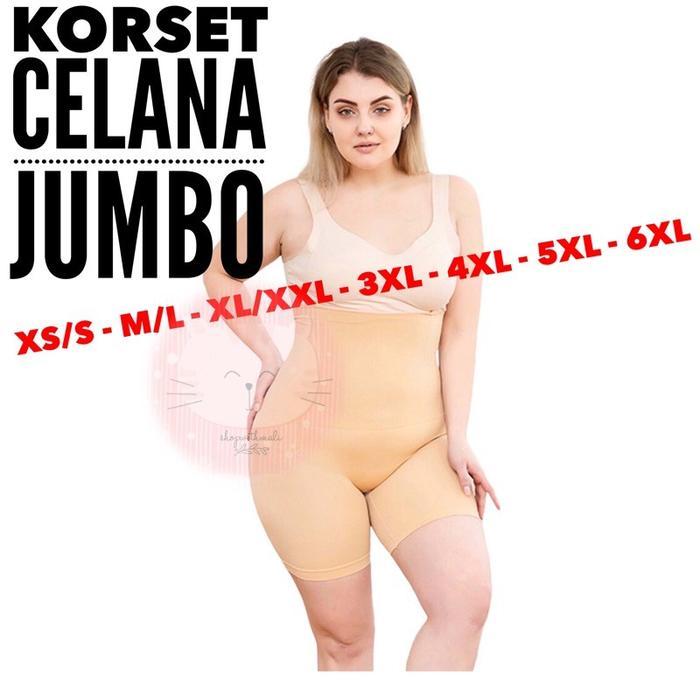 KCJ Korset CELANA JUMBO XS S M L XL 2XL 3XL 4XL 5XL 6XL 7XL BIG SIZE Pengurus Pengecil Body Shaper
