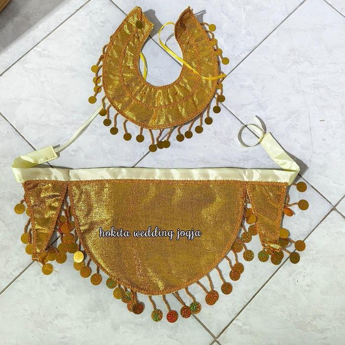 Asesoris Nari Kace dan Rampek Lame Dolar Wanita