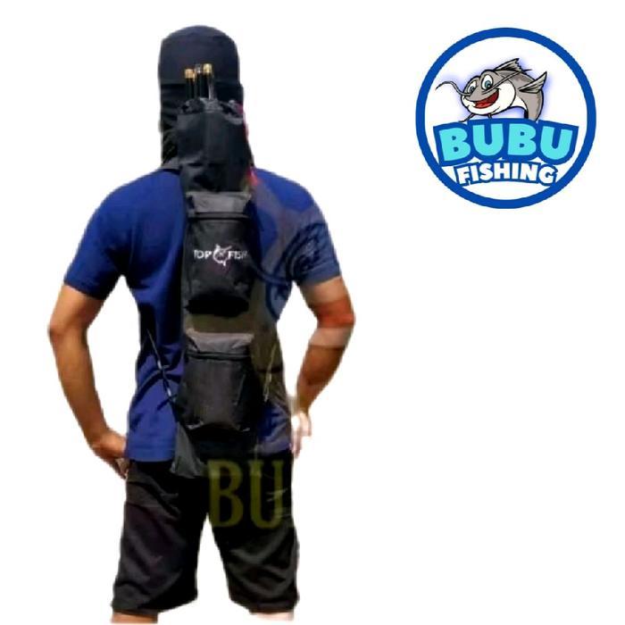 Tas Tegek Limited Edition/Tas Joran Pancing - Kapasitas 15 Tegek Ransel