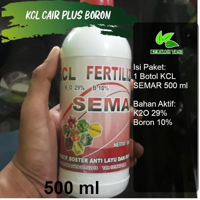Pesona_Mimin Pupuk Kcl Cair 500 Ml Plus Boron Semar