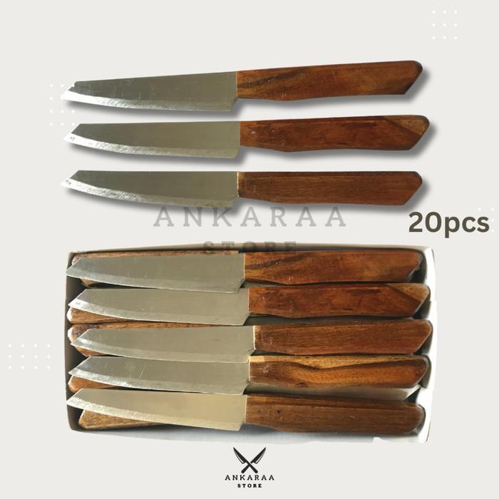Pisau Amri Set 20 pcs / Pisau Dapur / Pisau Daging / Pisau Set 20 pcs Kitchenware Knife