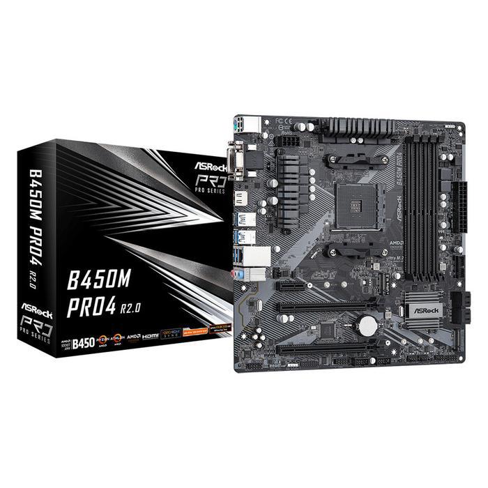 ASROCK B450M PRO4 R2.0 (Socket AM4)