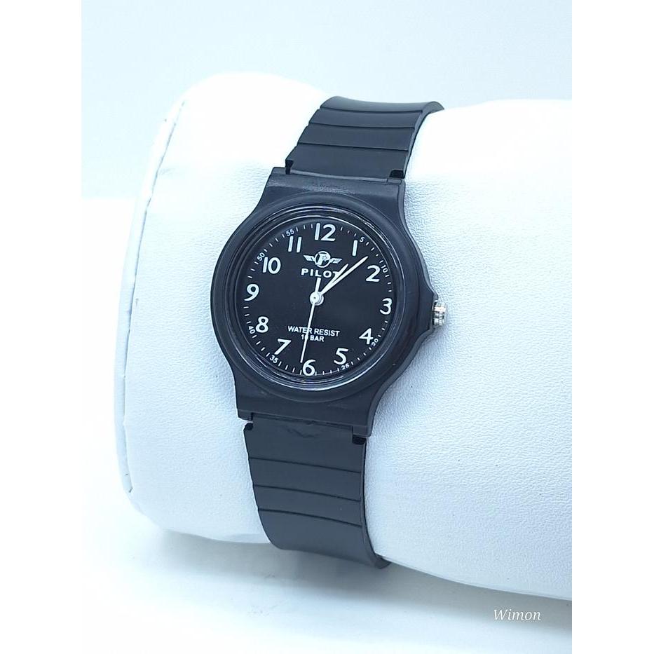 Jam Tangan Analog Tali Rubber Tahan Air // Jam Tangan Anak Analog Tahan Air