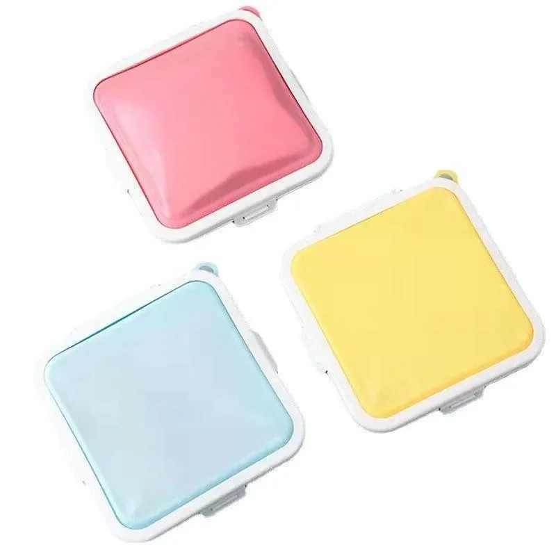 Sandwich Toast Bento Box Portable Reusable Silicone Sandwich Bread Storage Box Environmentally