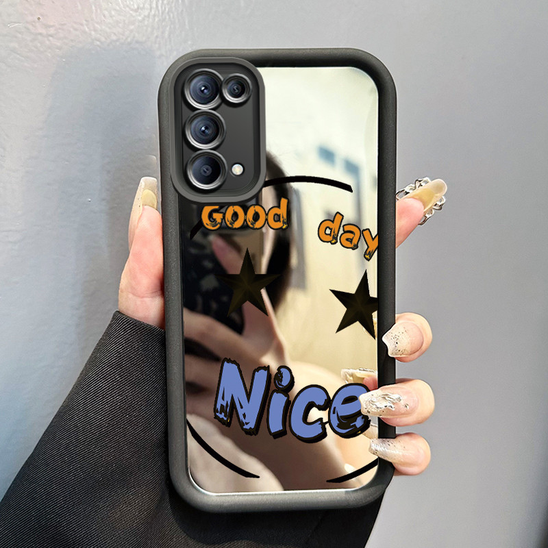 Casing Hp OPPO Reno 5 4G Reno 5 5G Reno5 Reno 5K 5G Reno5 K Find X3 Lite Case Casing tas wajah hantu