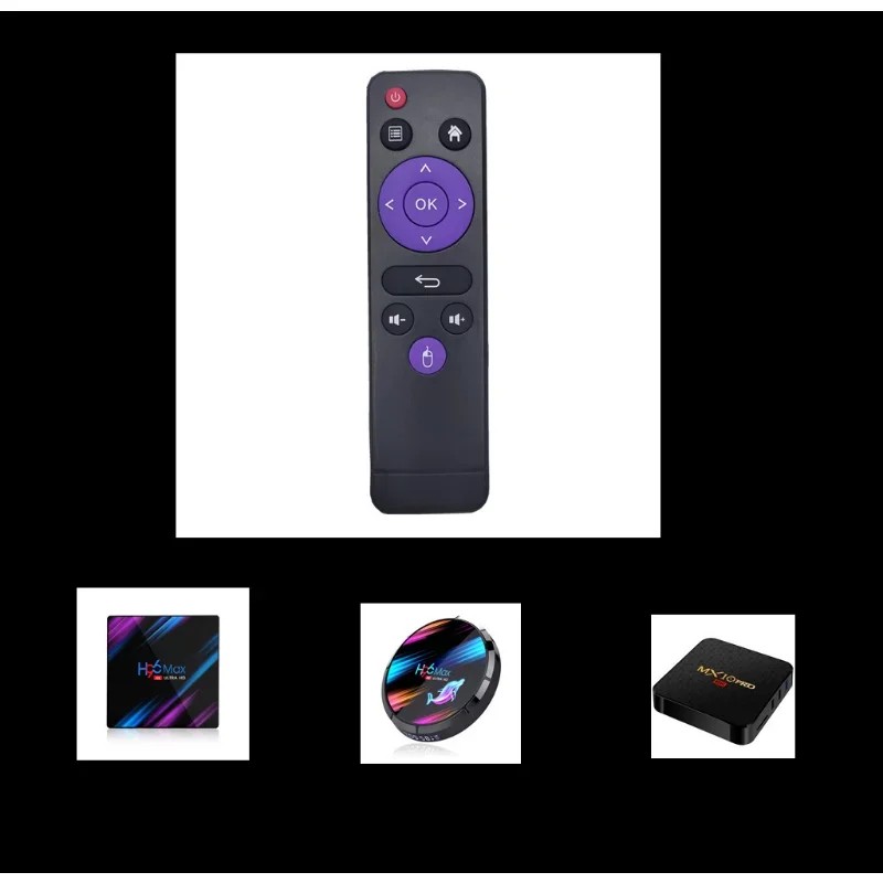 HD Smart TV set-top box IR remote control Universal set-top box replacer for H96 Max /H96 MAX X3