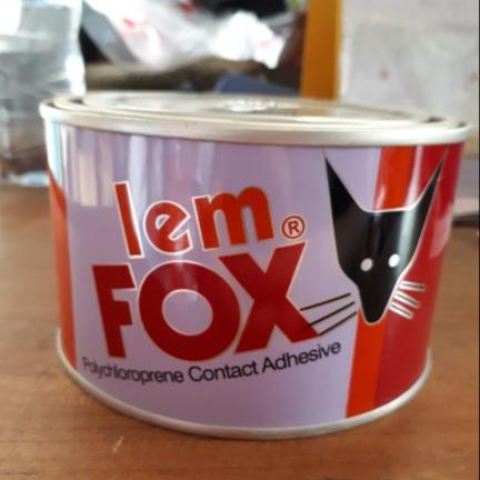 lem fox 350 grams lem kuning lem sepatu lem serba guna lem bahan kulit