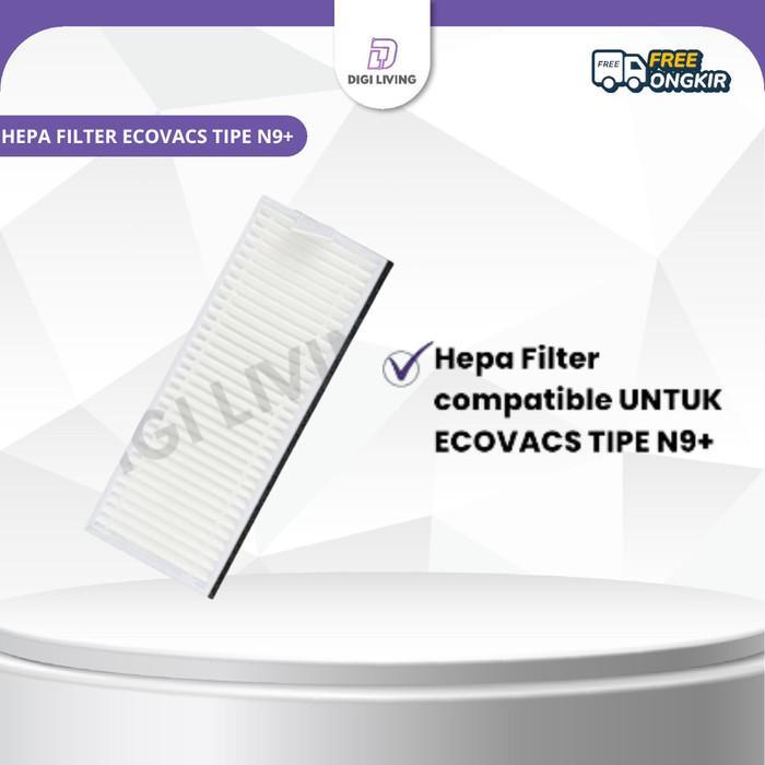 TERLARIS Hepa Filter - Filter Hepa Pengganti untuk Ecovacs Deebot N9+ SALE