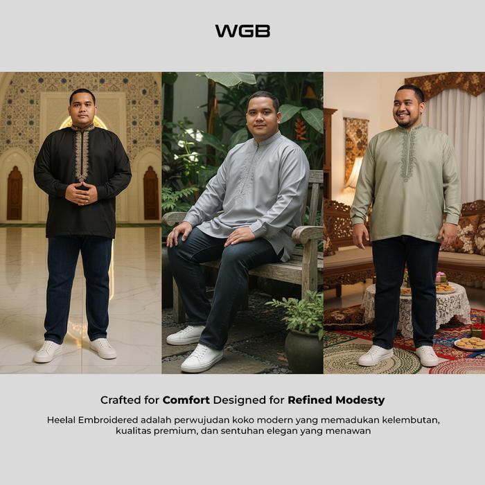 Wgb Koko Pendek Heelal Pria Big Size Ukuran Jumbo Xxl - Smart Comfort