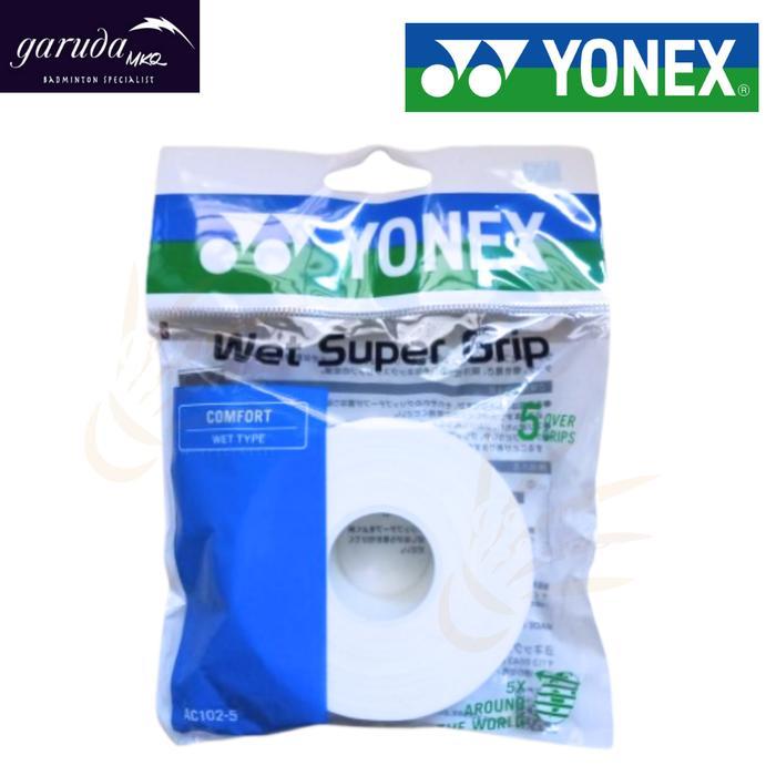 Promo Grip Badminton Yonex Ac 102 5 Refil Comfort Feel / Grip Yonex Ac 102-5 Grip Yonex Jp Coded /