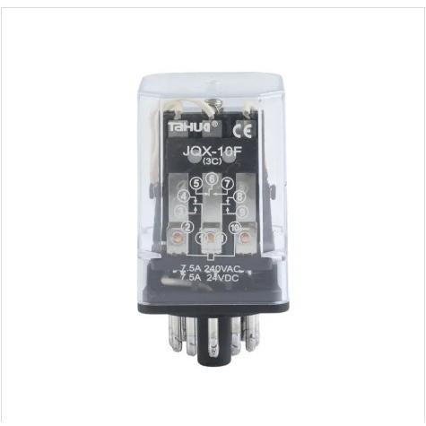 Relay Jqx-10F-3Z Coil Pcb Electromagnetic Relay 3Pdt 11 Pin Coil 24V/220V-Trunyear Premium