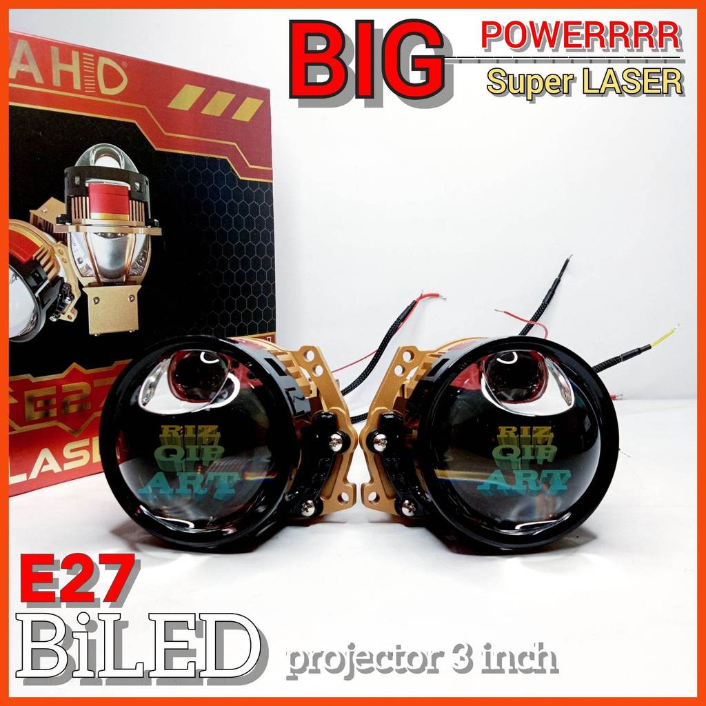 Vahid biled e27 led projector 3 inch super premium laser