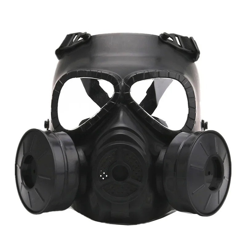 1pcsFull face gas mask military reality CS field protective helmet commando mask gas mask mascara
