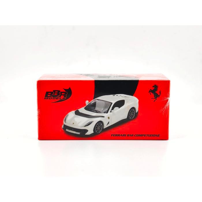 BBR Models BBRFER64010 - Ferrari 812 Competizione Bianco Avus