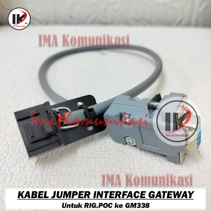 KABEL INTERFACE RADIO GATEWAY POC D828 TO GM338 MOTOROLA