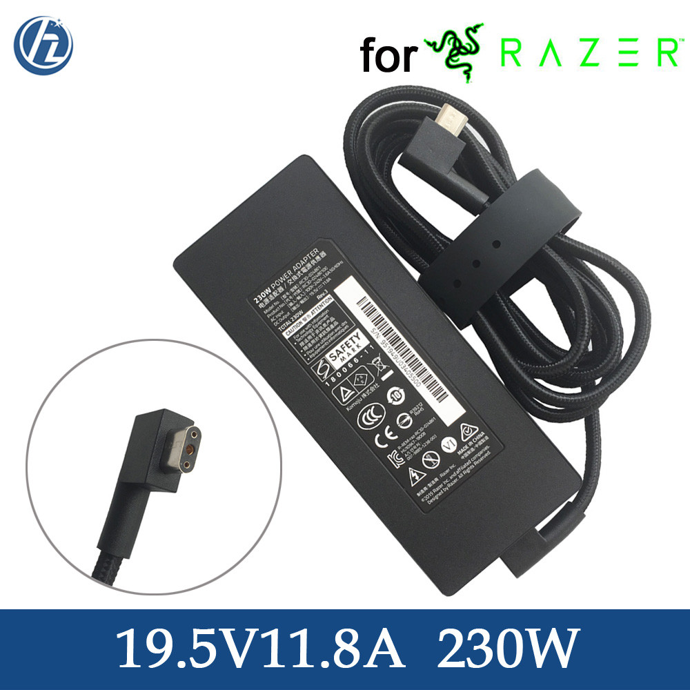 Original Laptop Charger For Razer Blade Pro 17,Blade 15 GTX1060/GTX1070/RTX2070/RTX2080 230w Ac