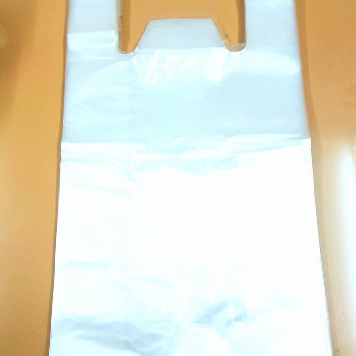 Kantong Plastik Kresek Bening ukuran 24 (tanggung) @250gram