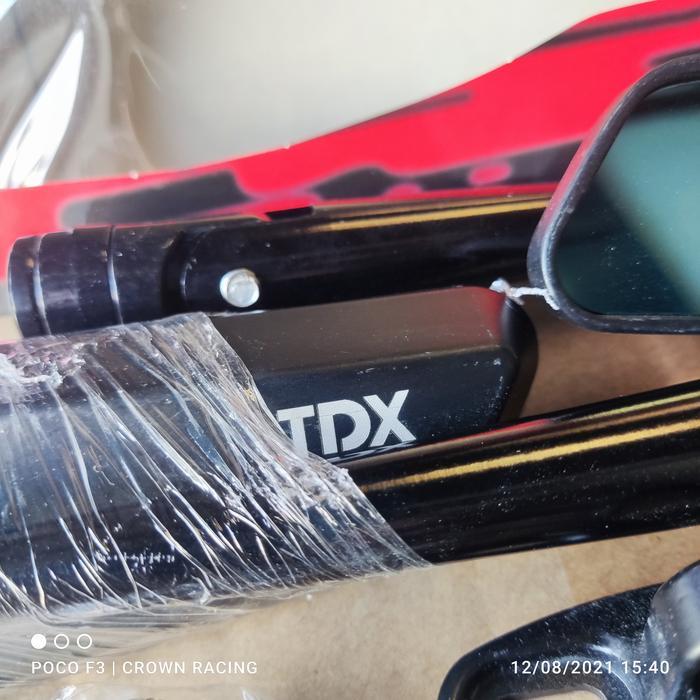 Spion TDX Model Rizoma Circuit Kaca Biru Universal