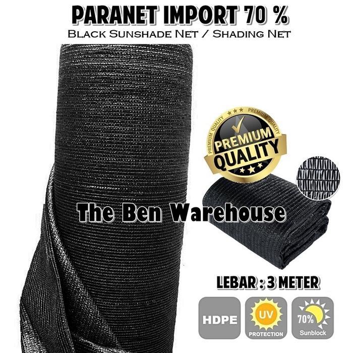 Jaring Paranet Korea 70% Super / Jaring Teduh Tanaman Kebun Meteran