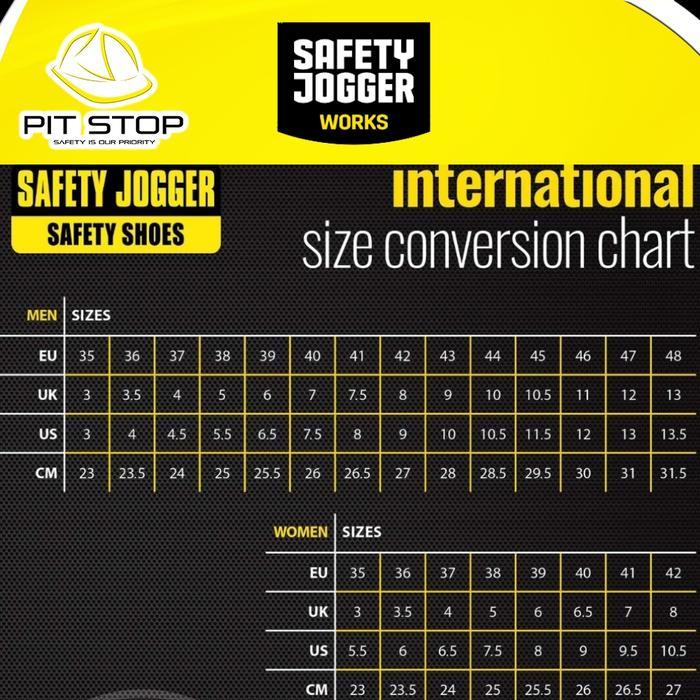 Sepatu Safety Jogger Canyon S3 Kulit Cokelat Sole Karet Steel Toe Cap Besi Proyek Safety Shoes