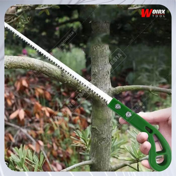 "New" Gunting Rumput Taman Gergaji Lancip Dahan Ranting Gunting Taman 1 SET Alat Berkebun 3 pcs