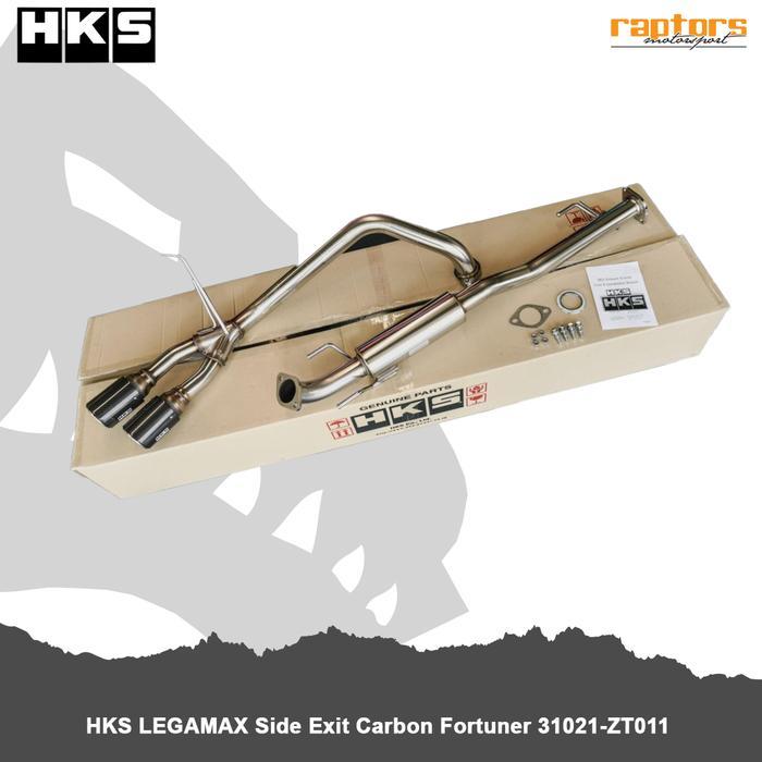HKS LEGAMAX SIDE EXIT CARBON FORTUNER VRZ