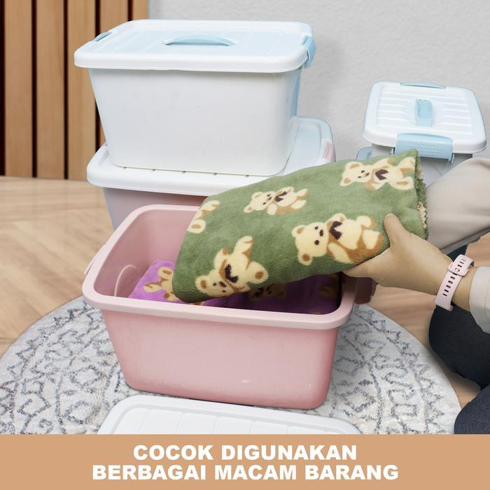 "New" Kotak Penyimpanan Baju Box Penyimpanan Container Box Multifungsi